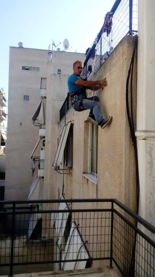 τεχνικές εργασιες σε υψος